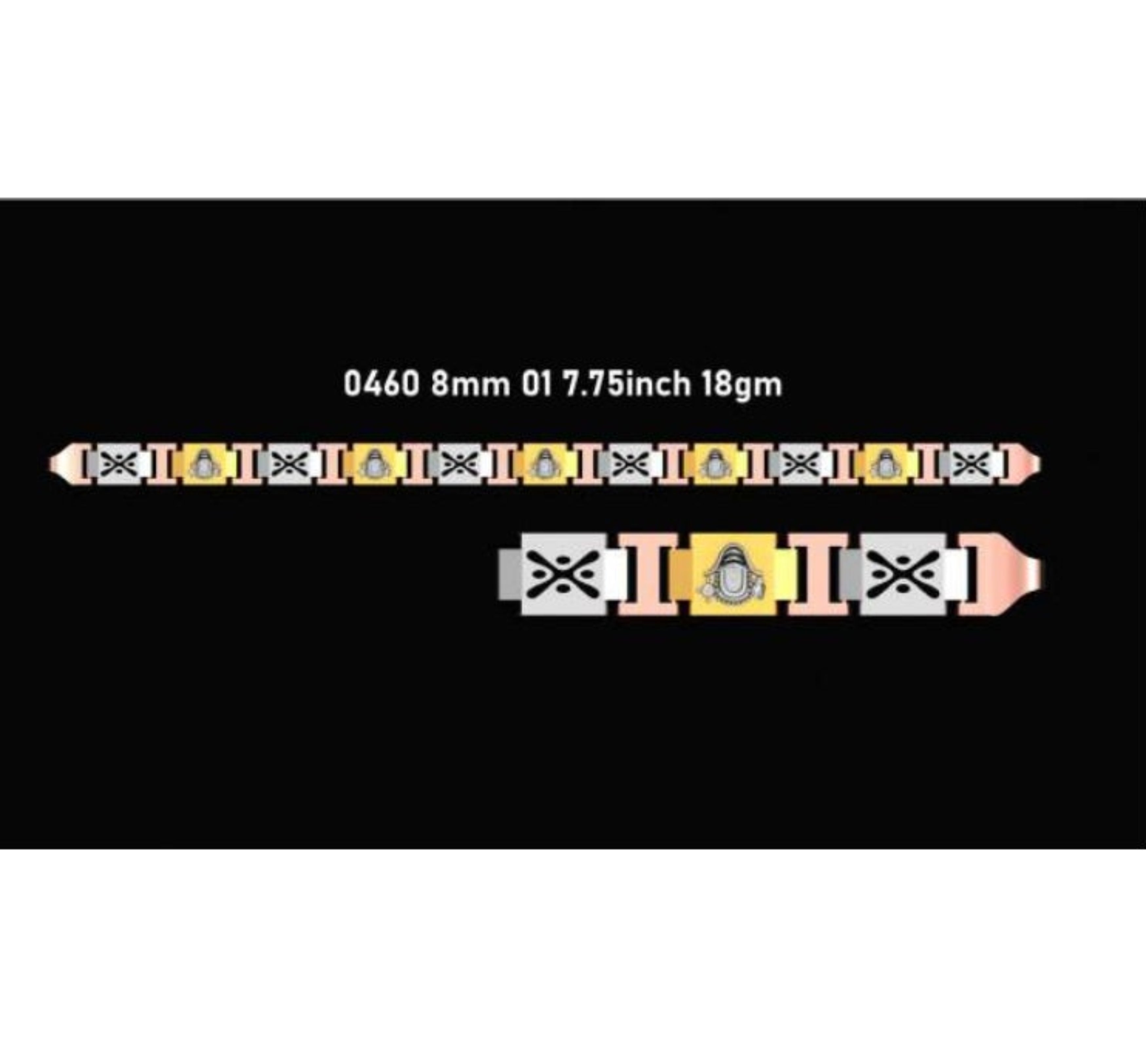 18gm Paper Casting Bracelet - 0460 #BB