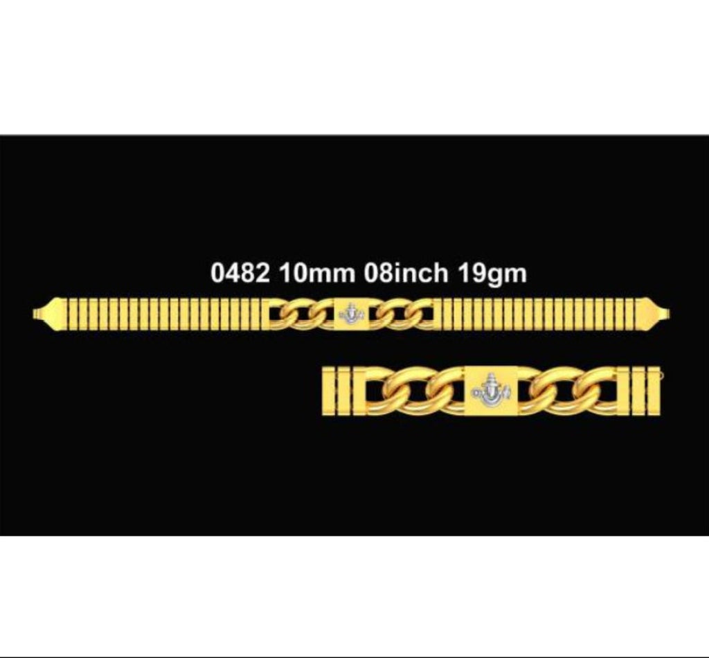 19gm Paper Casting Bracelet - 0482 #BB