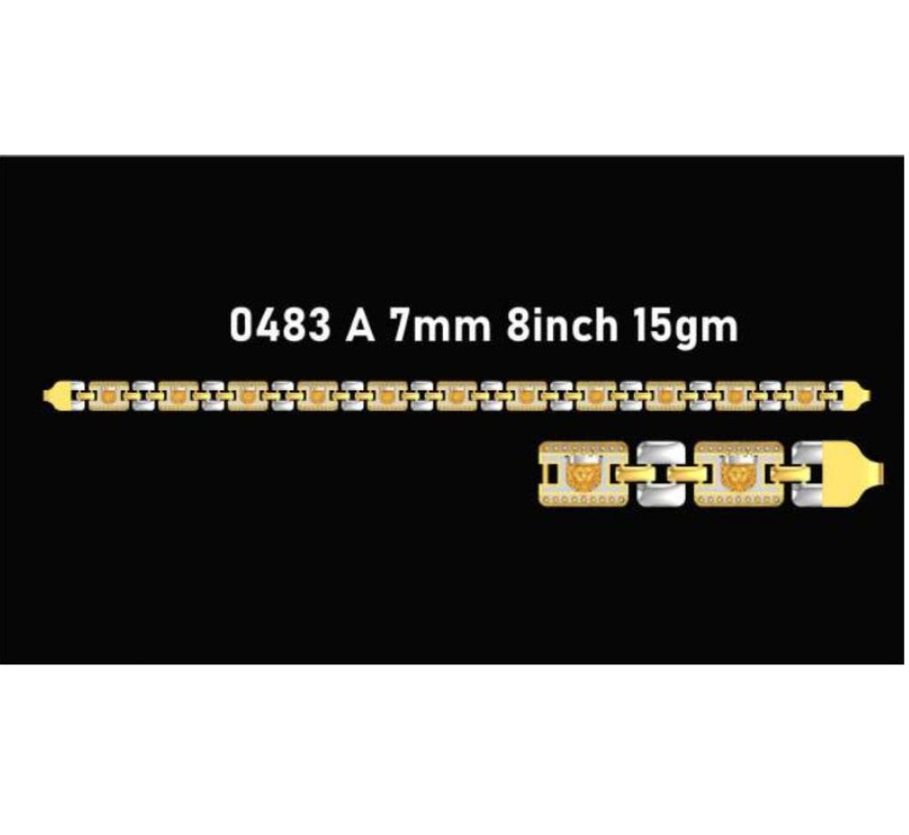 15gm Paper Casting Bracelet - 0483 A #BB
