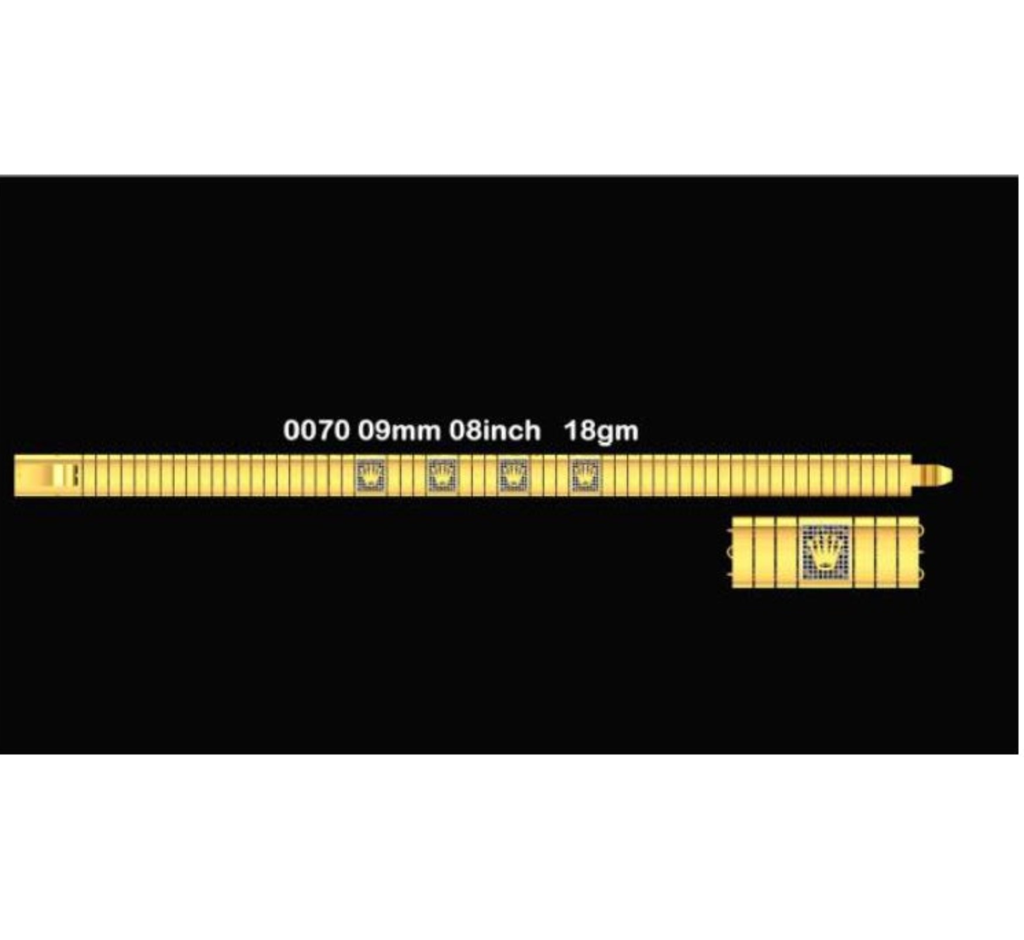 18gm Paper Casting Bracelet - 0070  #BB