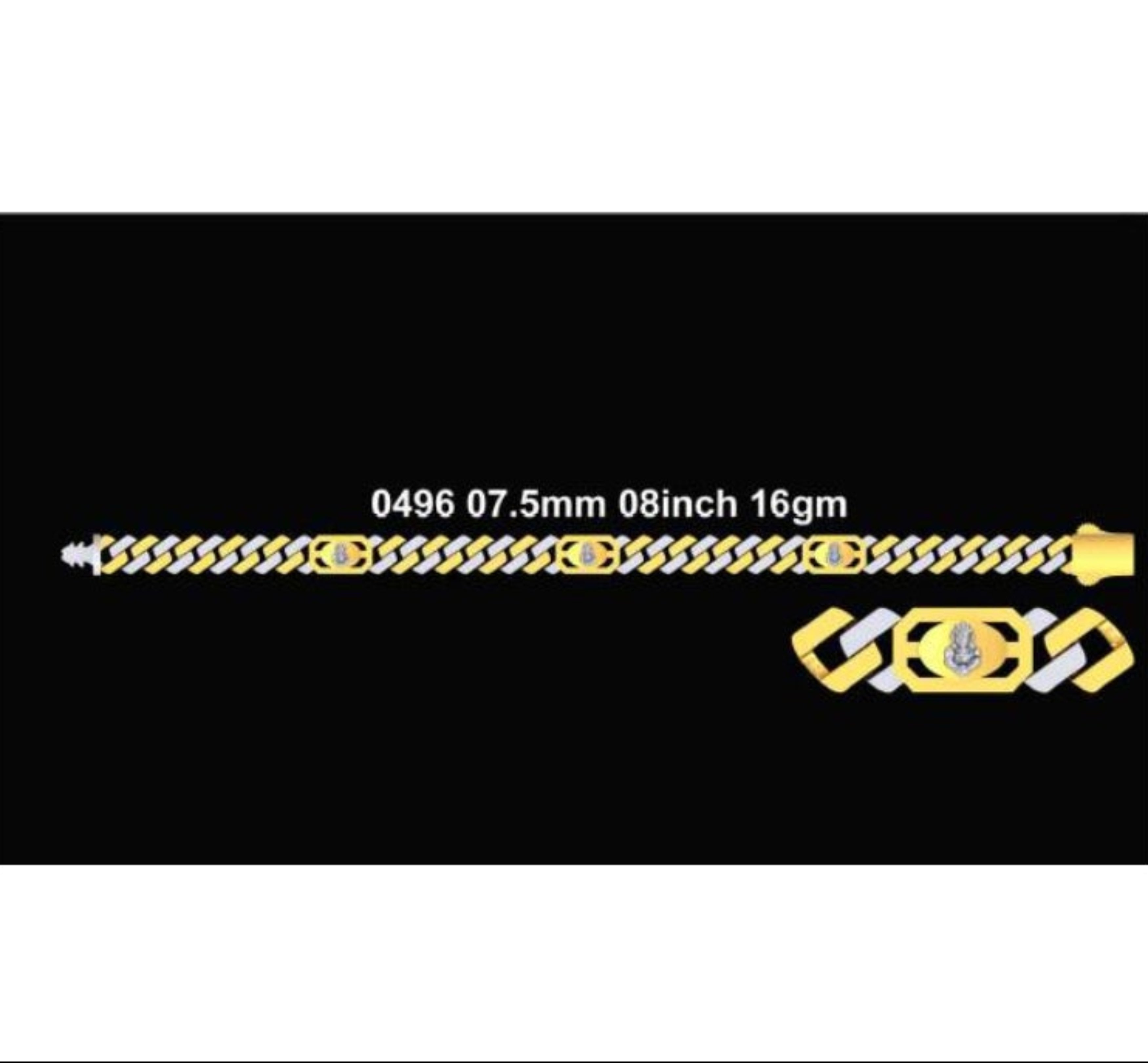 16gm Paper Casting Bracelet - 0496 #BB