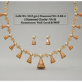 18gms Womens Paper Casting Necklace #SB