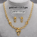 13gms Womens Paper Casting Necklace #SB