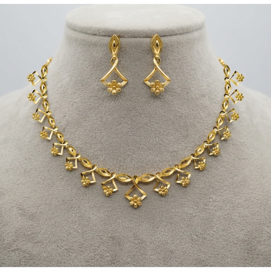 15gms Womens Paper Casting Necklace #SB