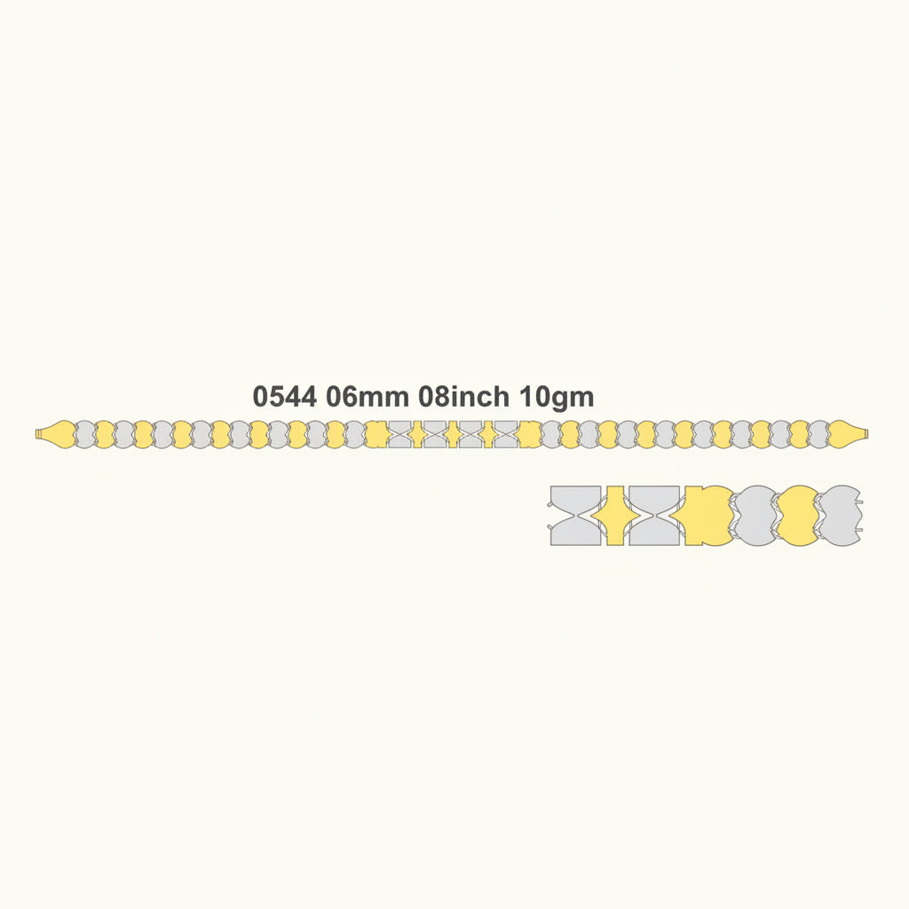 10gm Paper Casting Bracelet - 0544 #BB