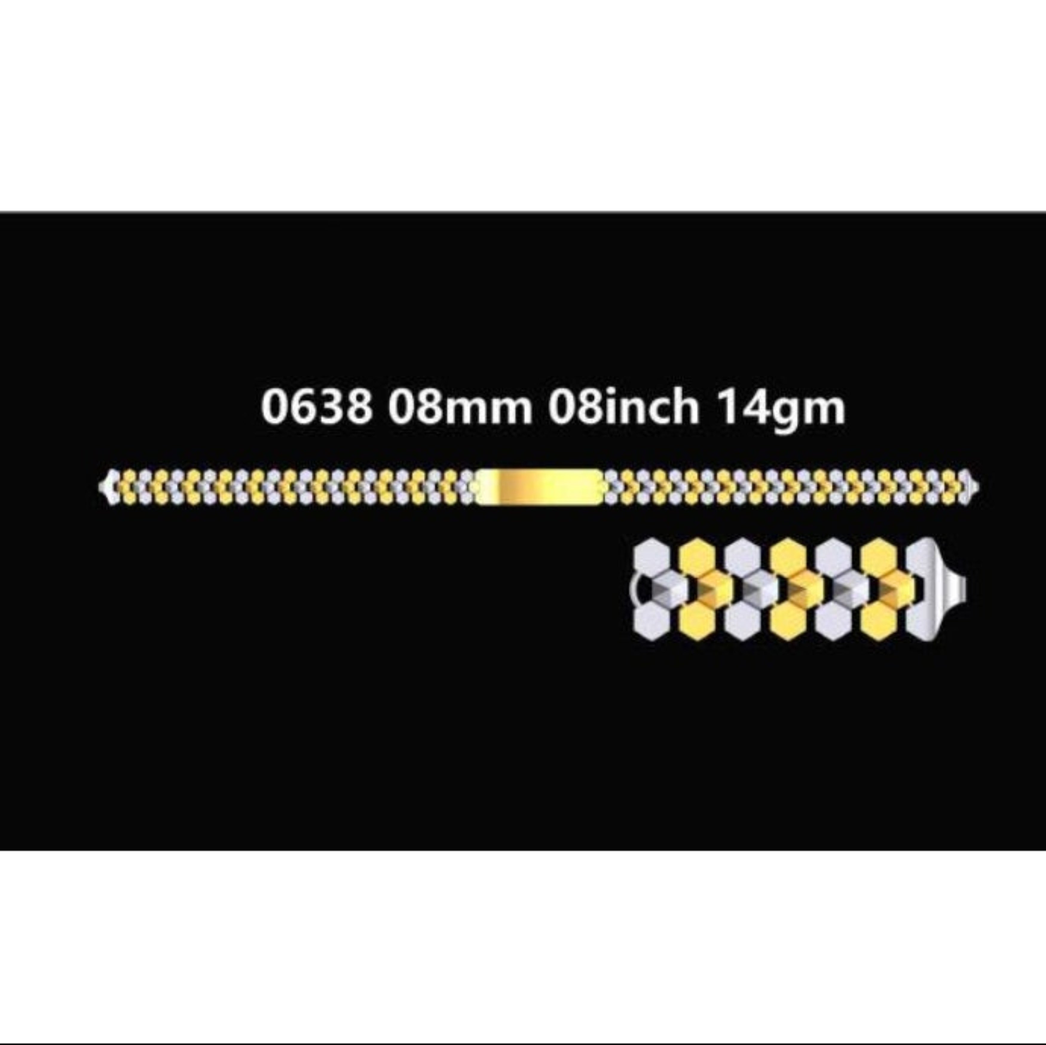 14gm Paper Casting Bracelet - 0638 #BB