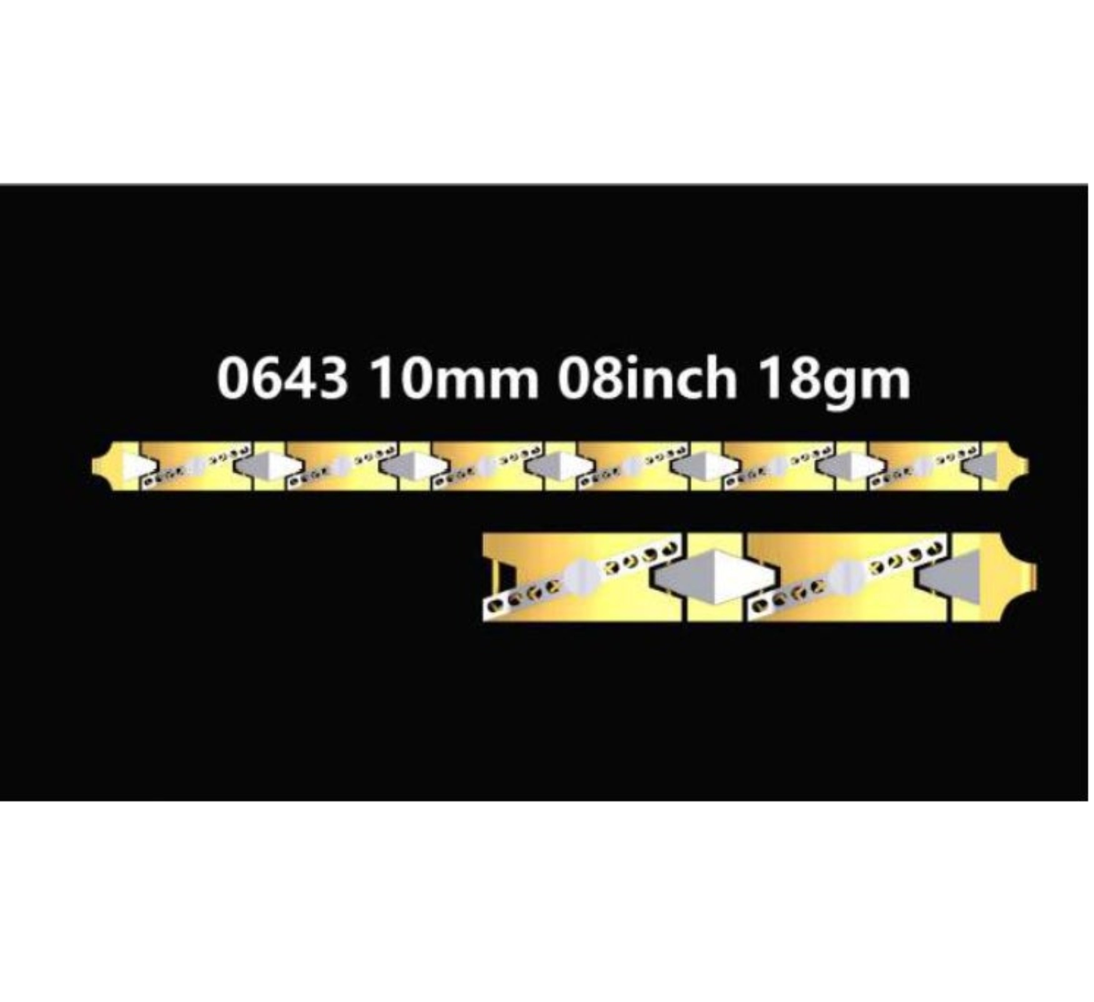 18gm Paper Casting Bracelet - 0643 #BB