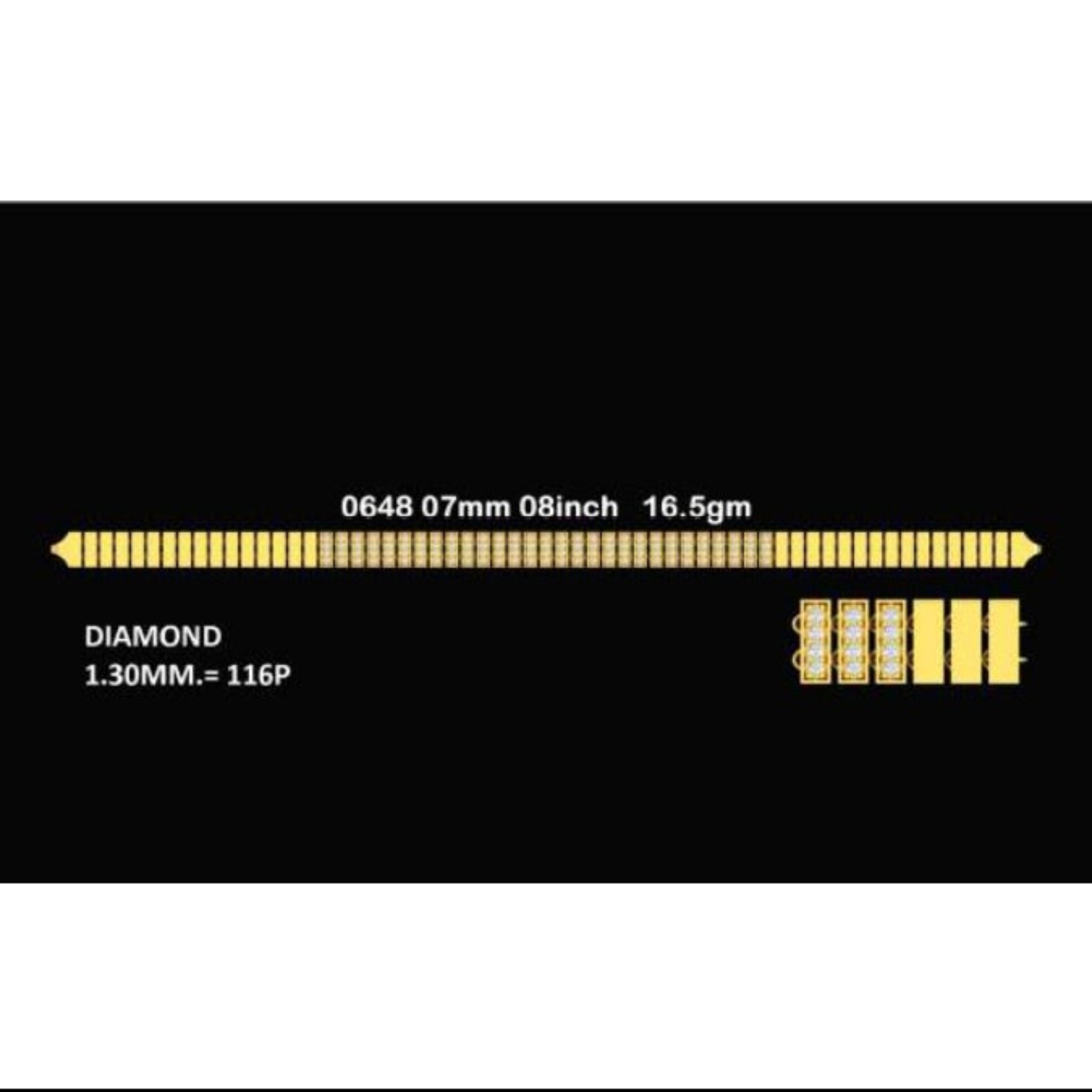 17gm Paper Casting Bracelet - 0648 #BB