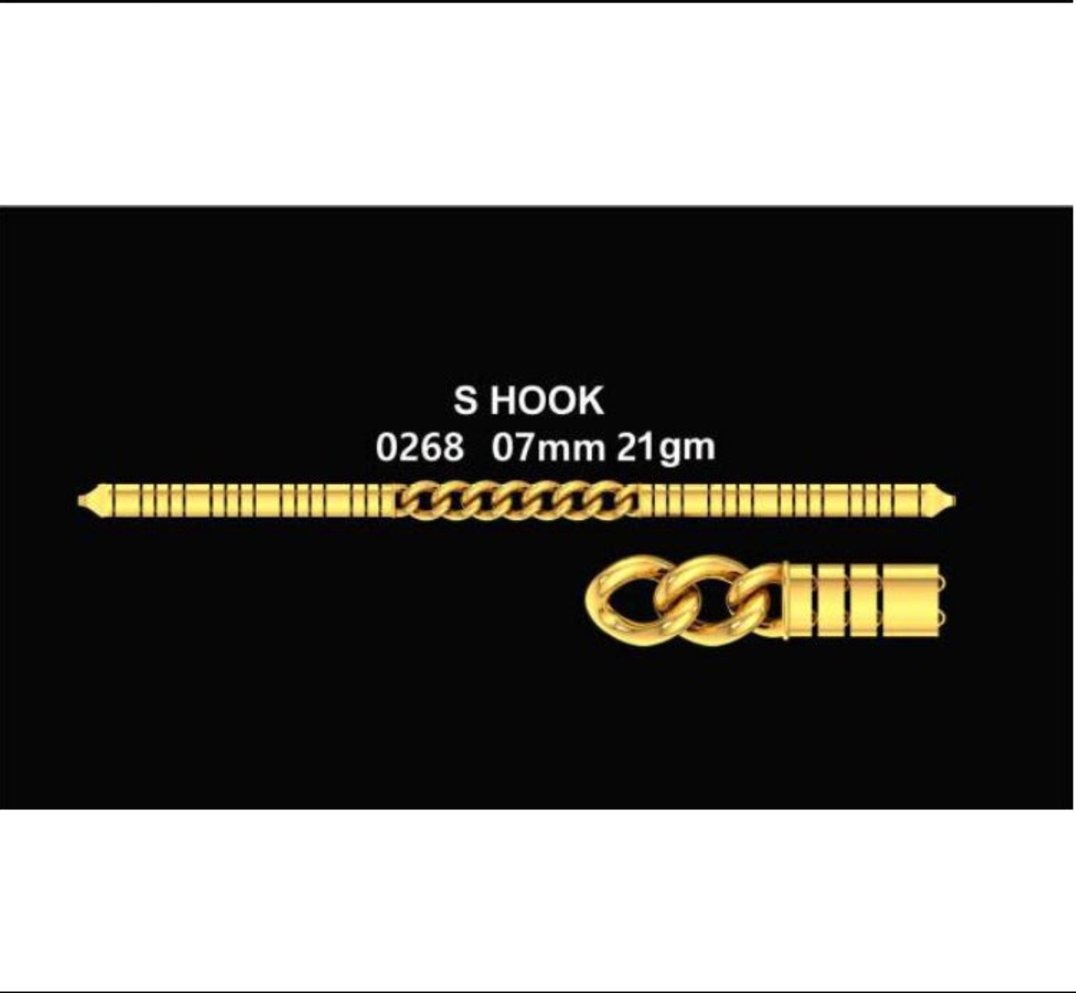 21gm Paper Casting Bracelet - 0268  #BB