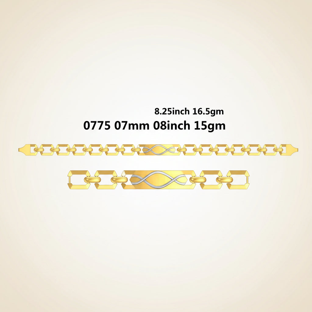 15gm Paper Casting Bracelet - 0775 #BB