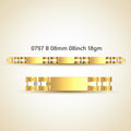 18gm Paper Casting Bracelet - 0797B #BB