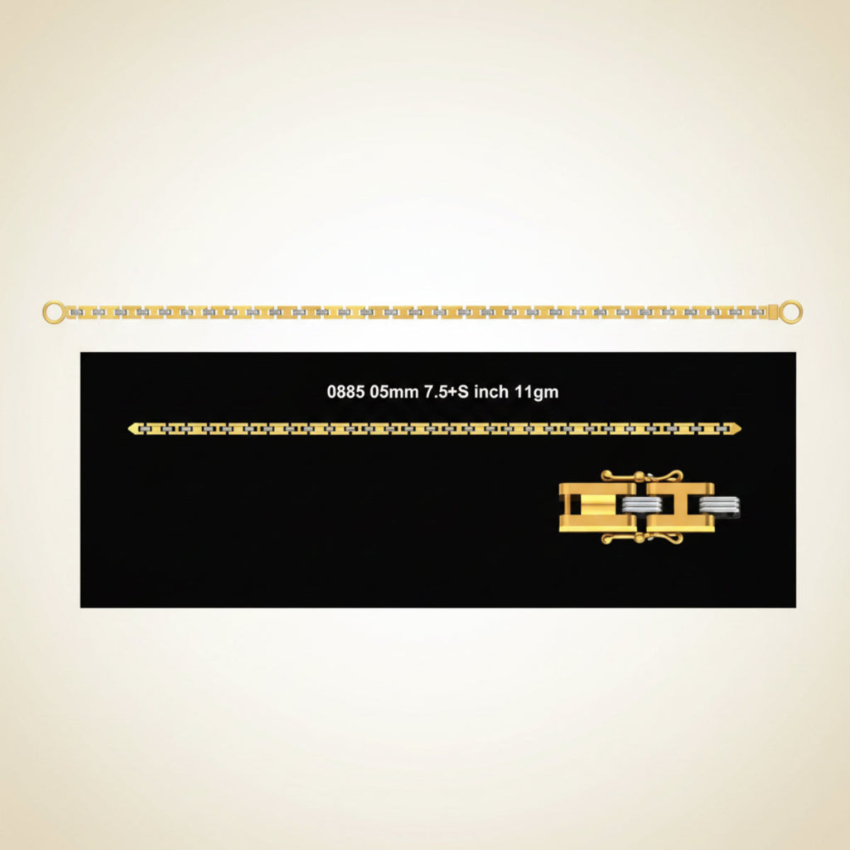 11gm Paper Casting Bracelet - 0885 #BB