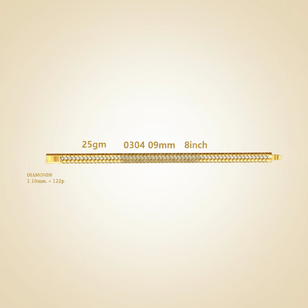 25gm Paper Casting Bracelet - 0304 #BB