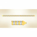 14gm Paper Casting Bracelet - 0349 #BB
