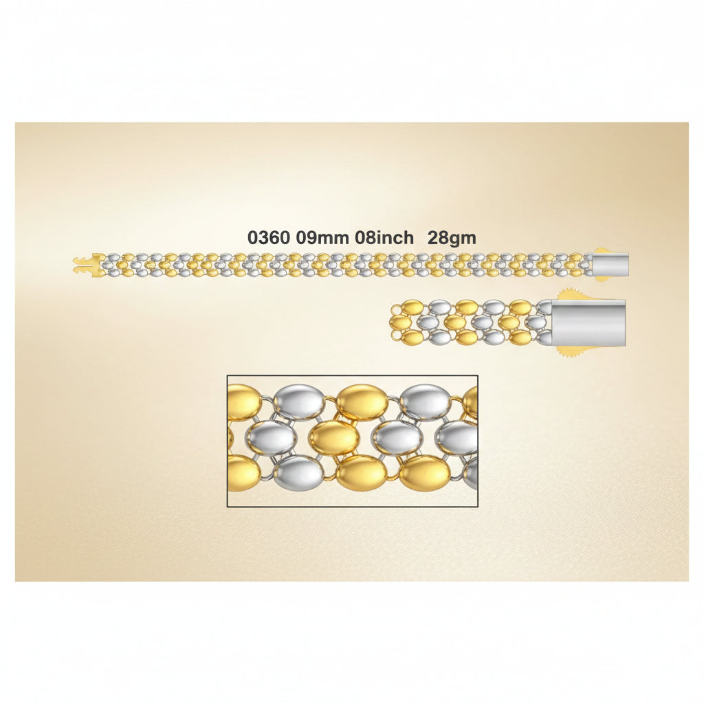 28gm Paper Casting Bracelet - 0360 #BB