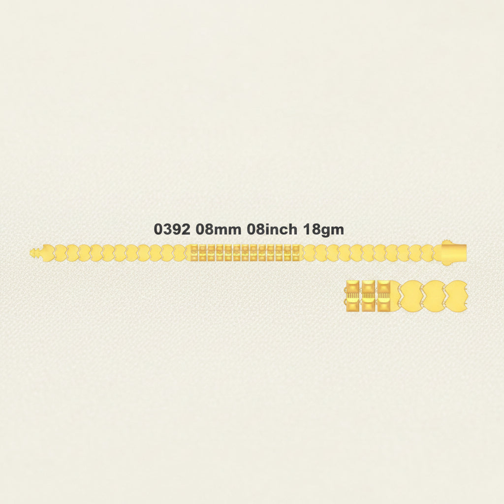18gm Paper Casting Bracelet - 0392 #BB