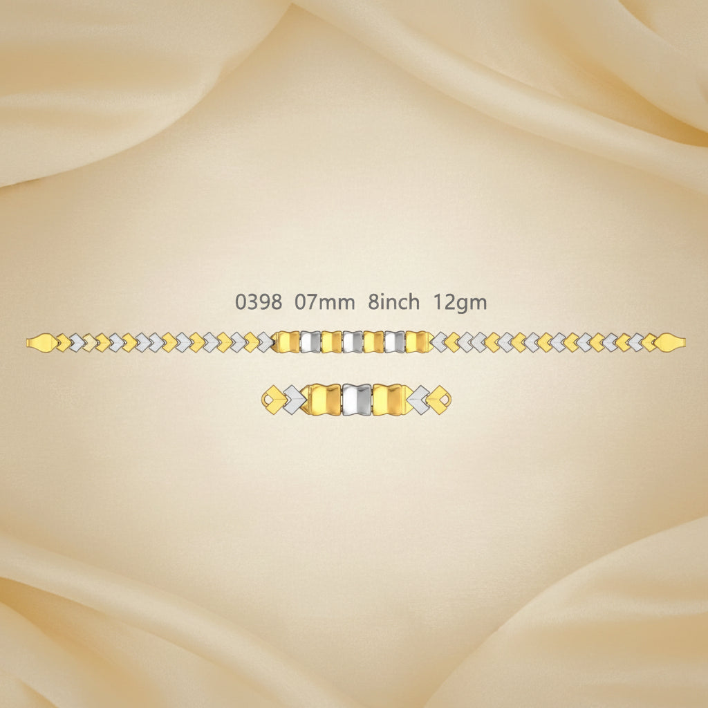 12gm Paper Casting Bracelet - 0398 #BB