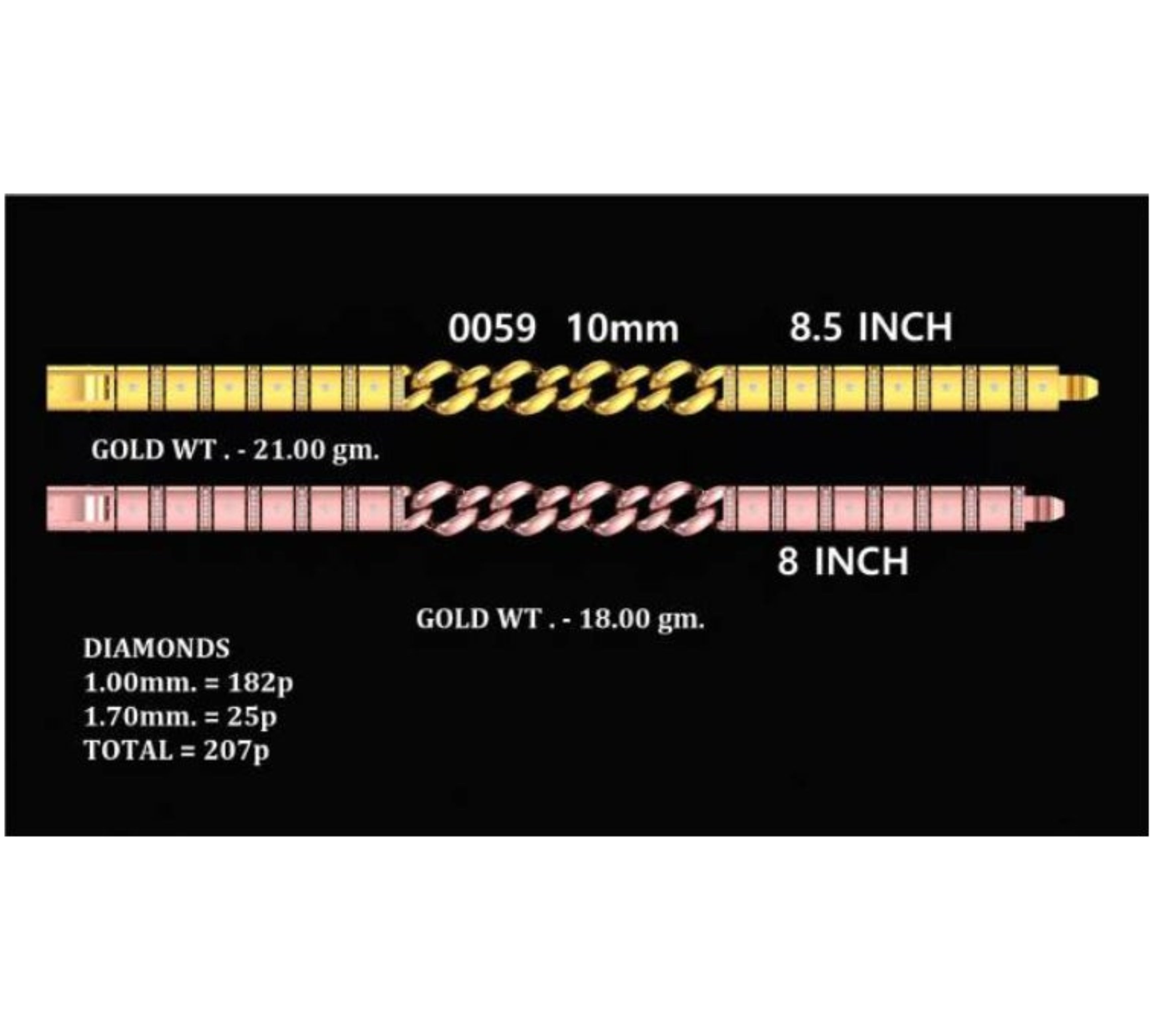 21gm Paper Casting Bracelet - 0059  #BB