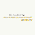 17gm Paper Casting Bracelet - 0494 #BB