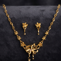 18gms Womens Paper Casting Necklace Floral Design #SB