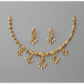 13gms Womens Paper Casting Necklace Leaf Design #SB