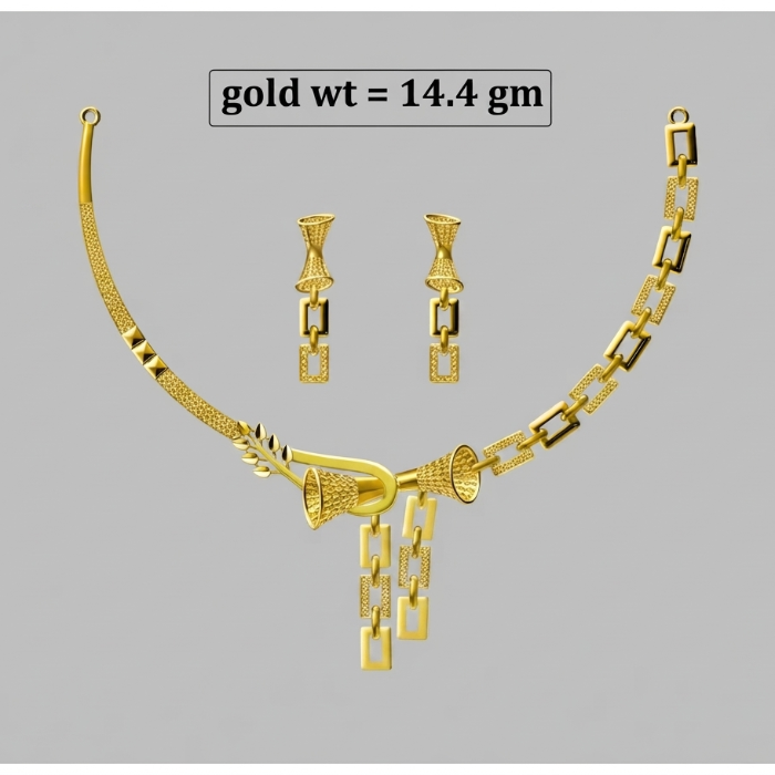 15gms Womens Paper Casting Necklace #SB