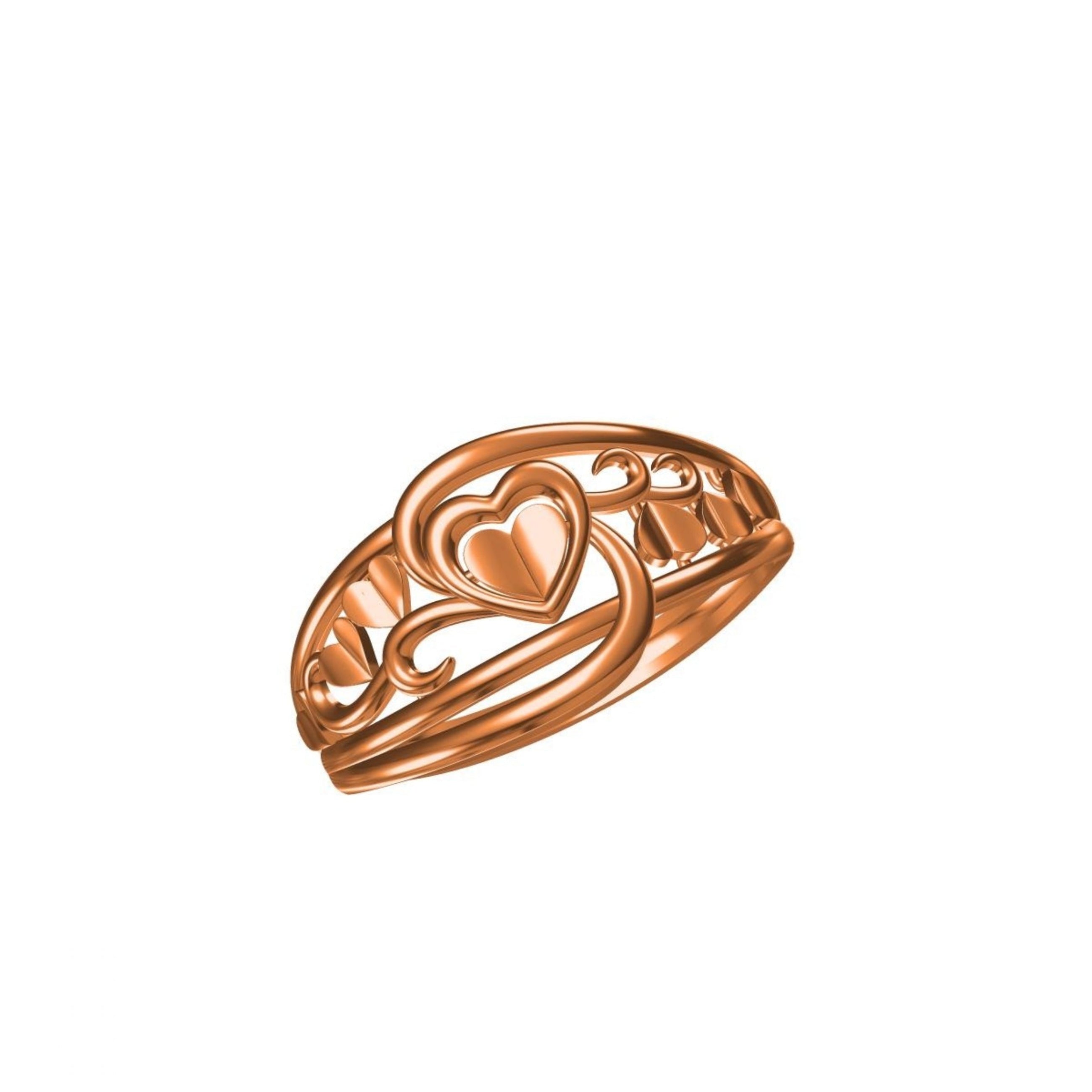 Designer womens casting ring