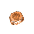 sun design mens casting ring