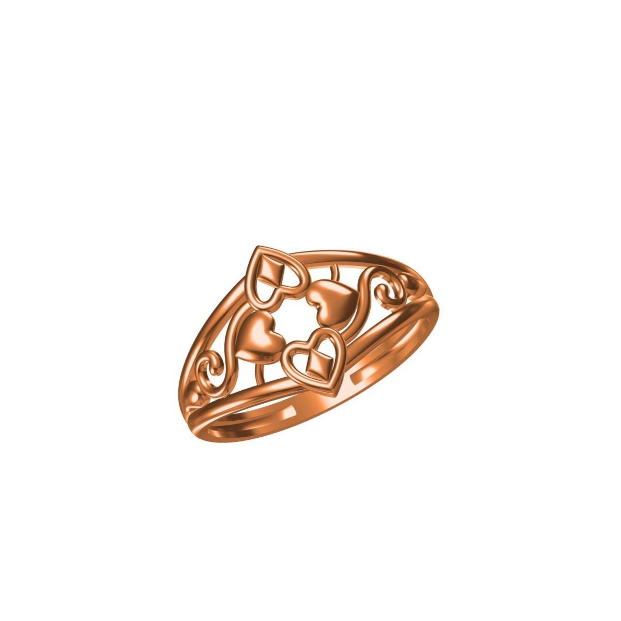 Designer womens casting ring