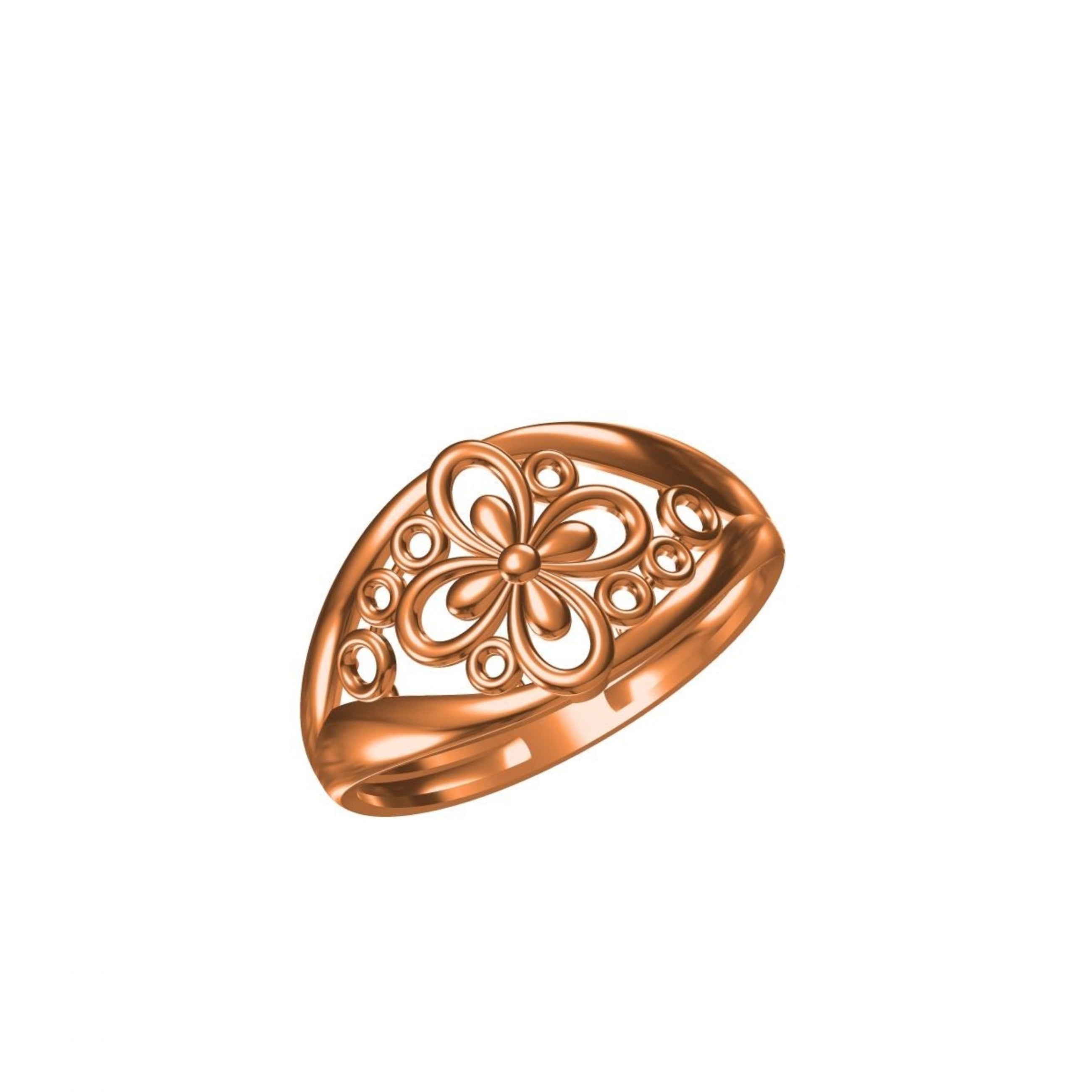 Designer womens casting ring