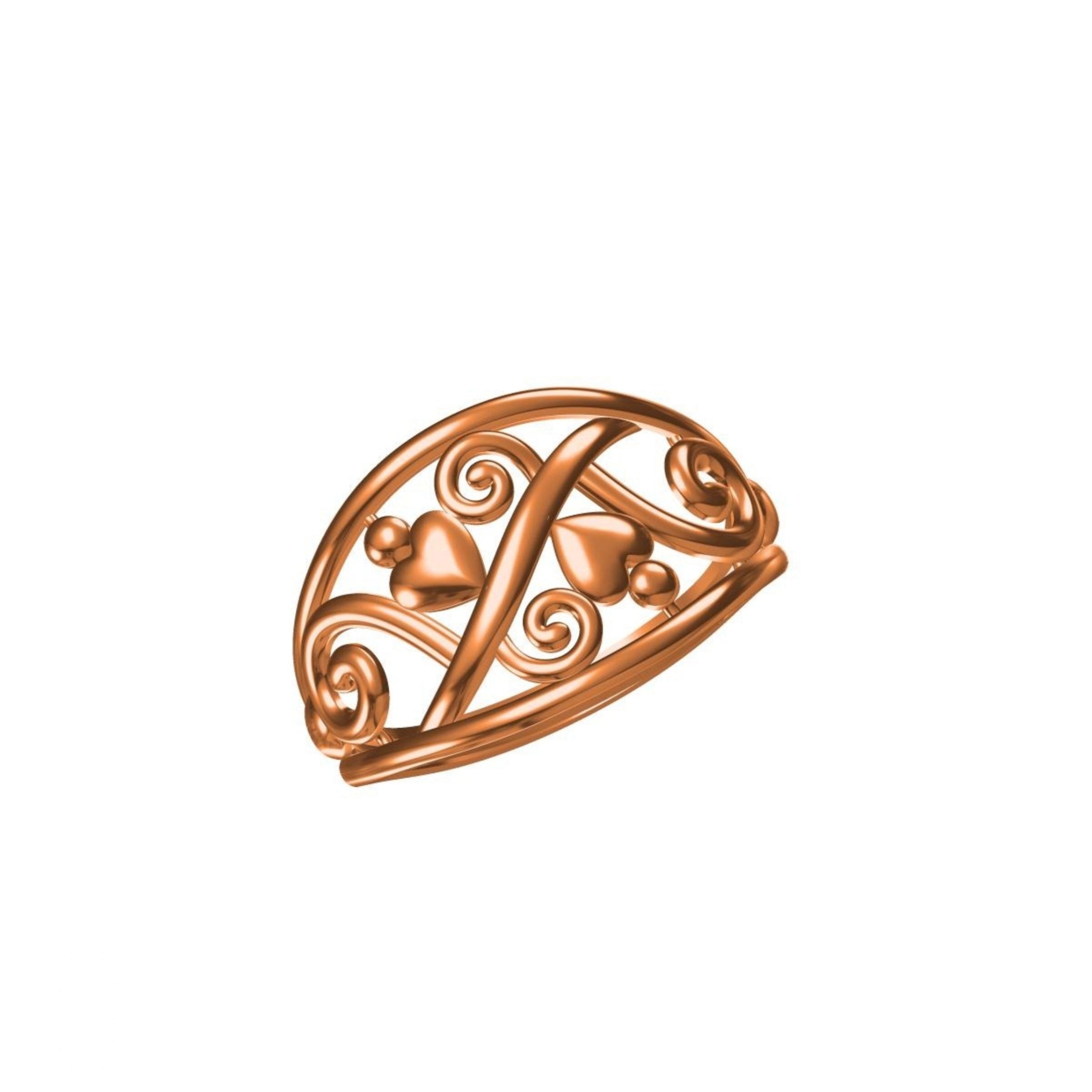 Designer womens casting ring