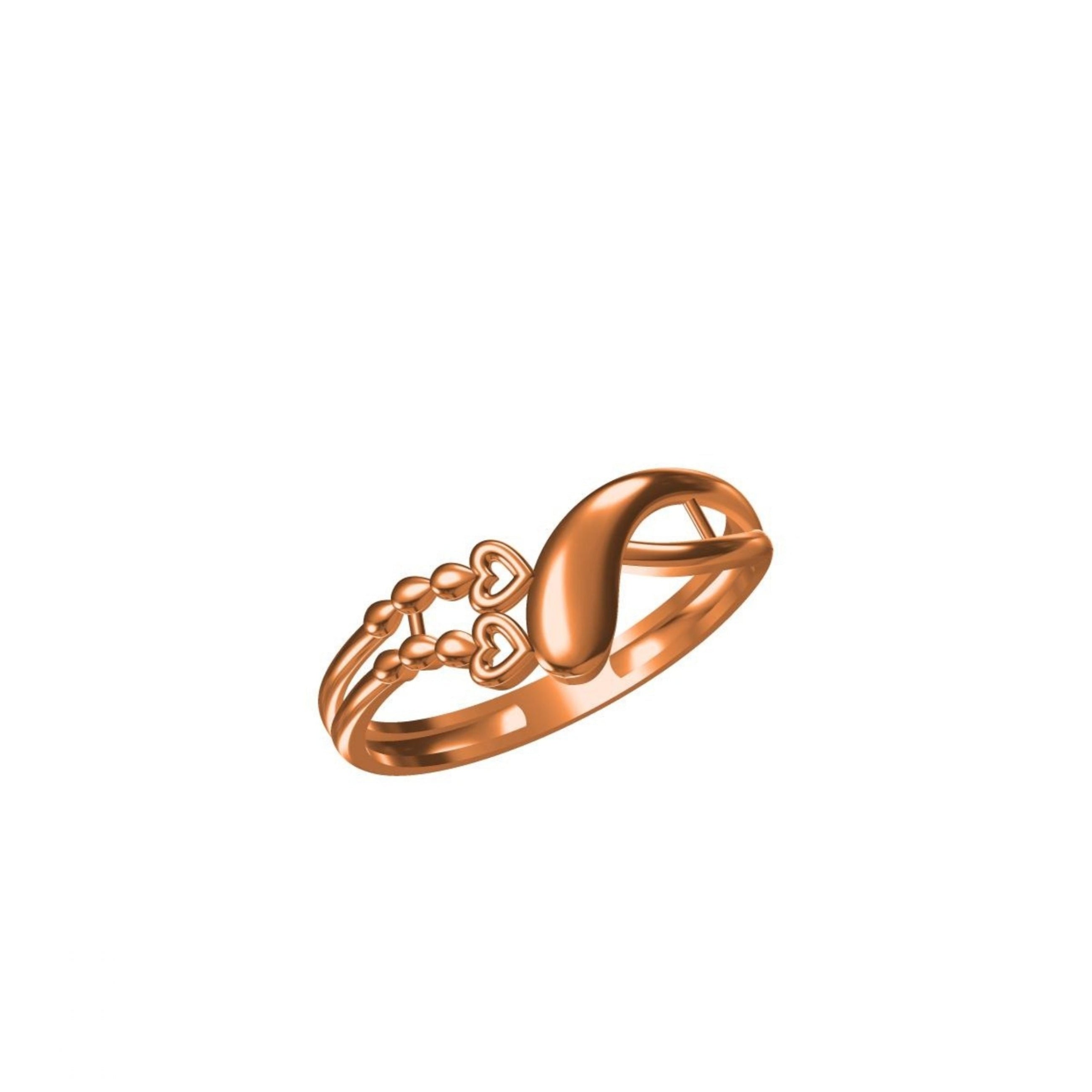 Designer womens casting ring