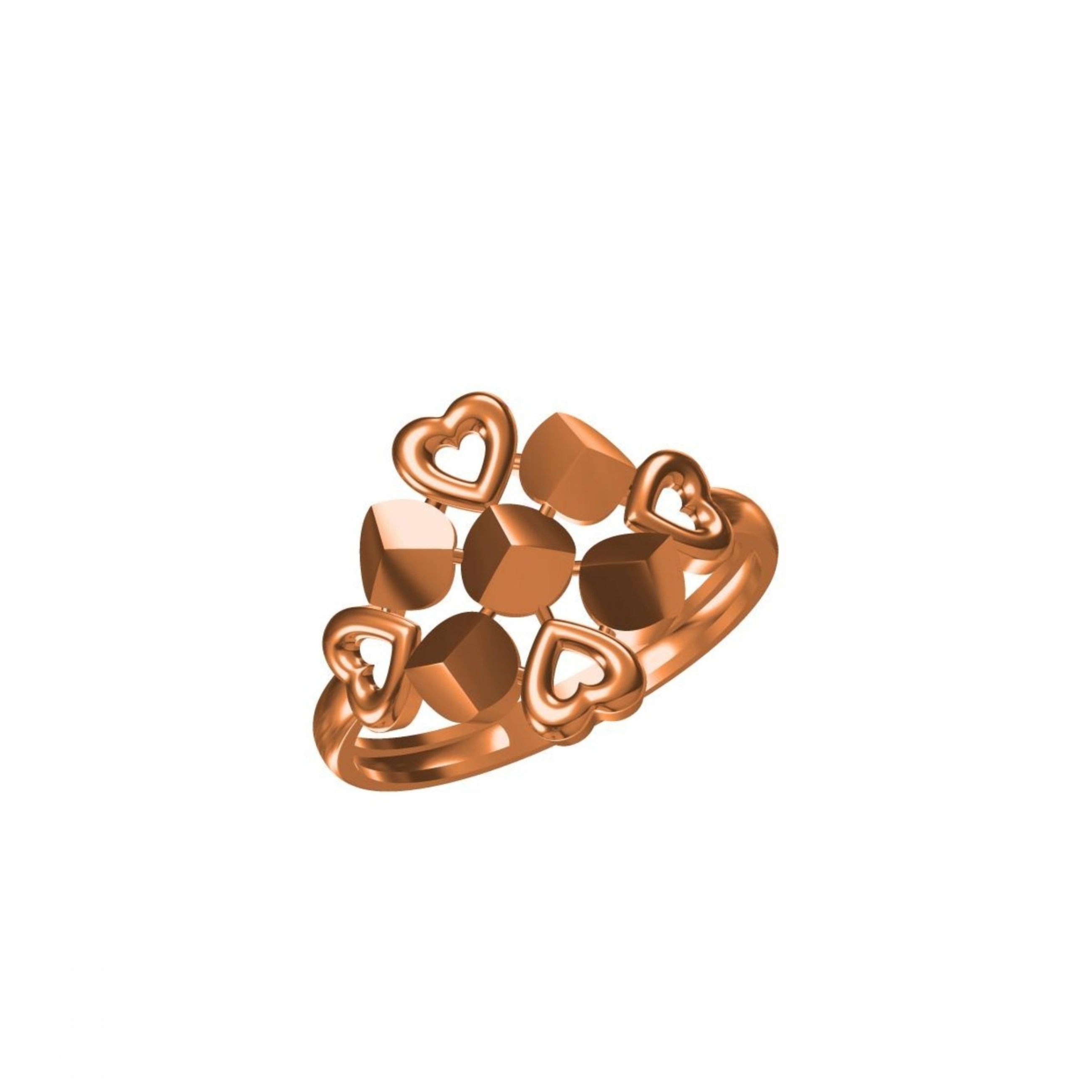 Designer womens casting ring