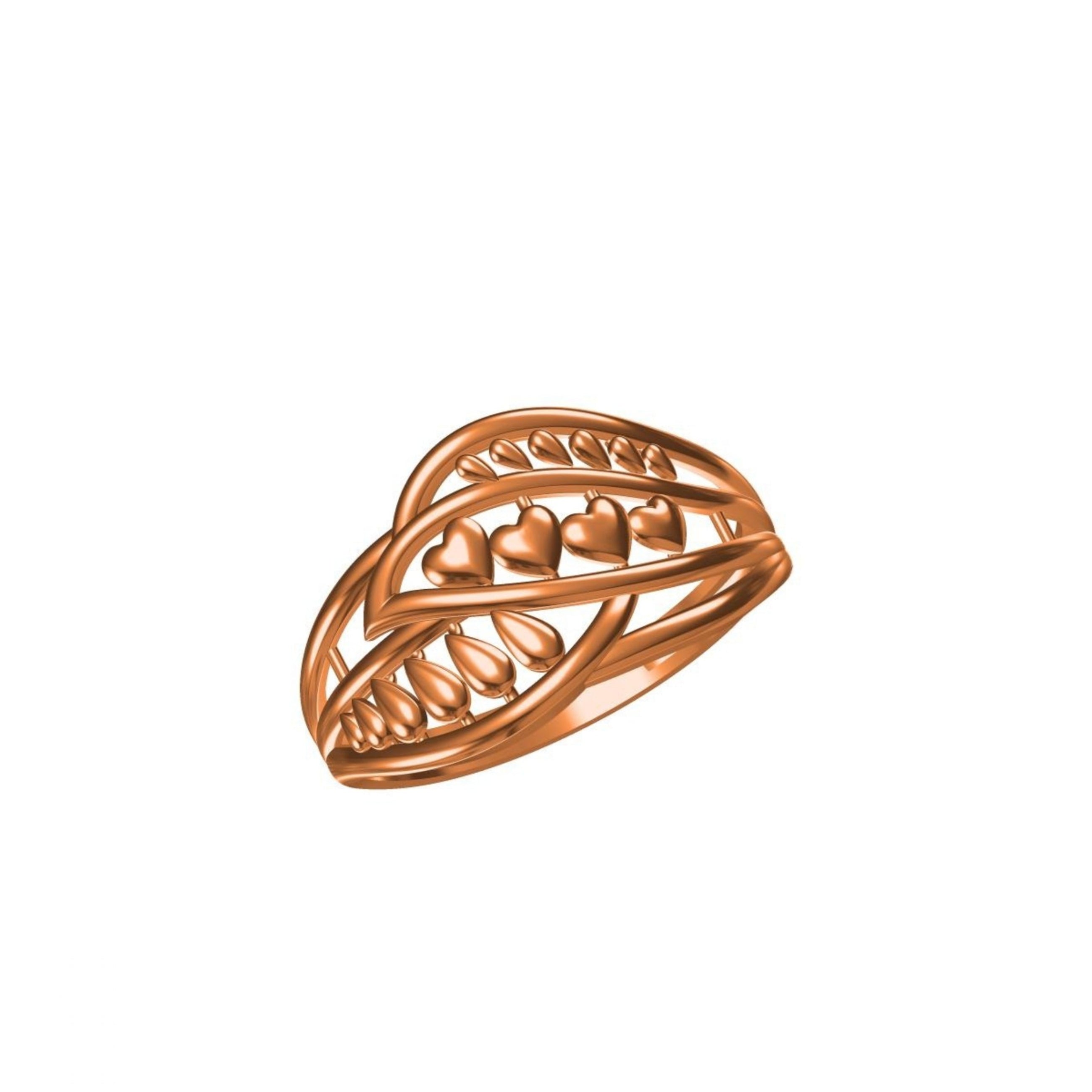 Designer womens casting ring