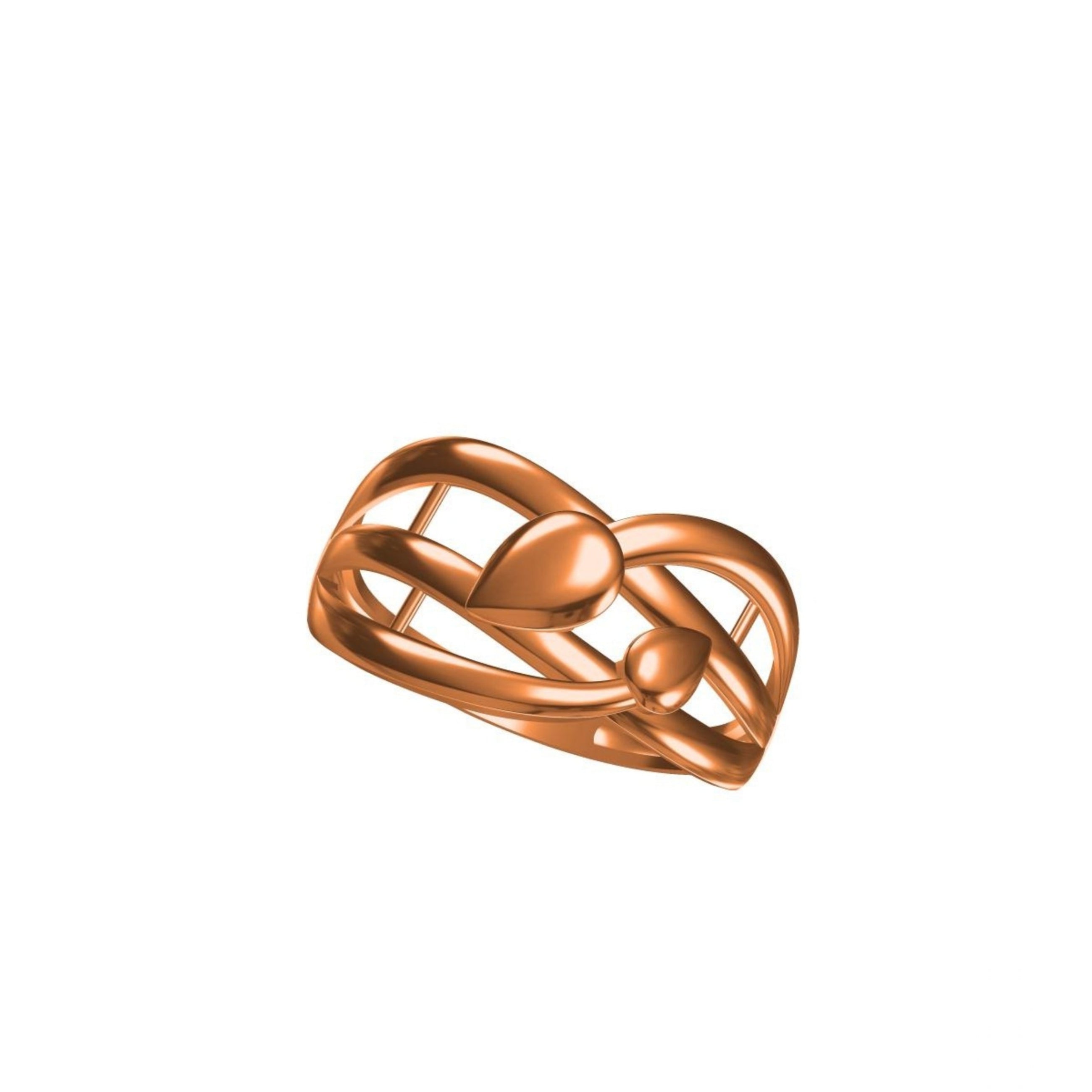 Designer womens casting ring