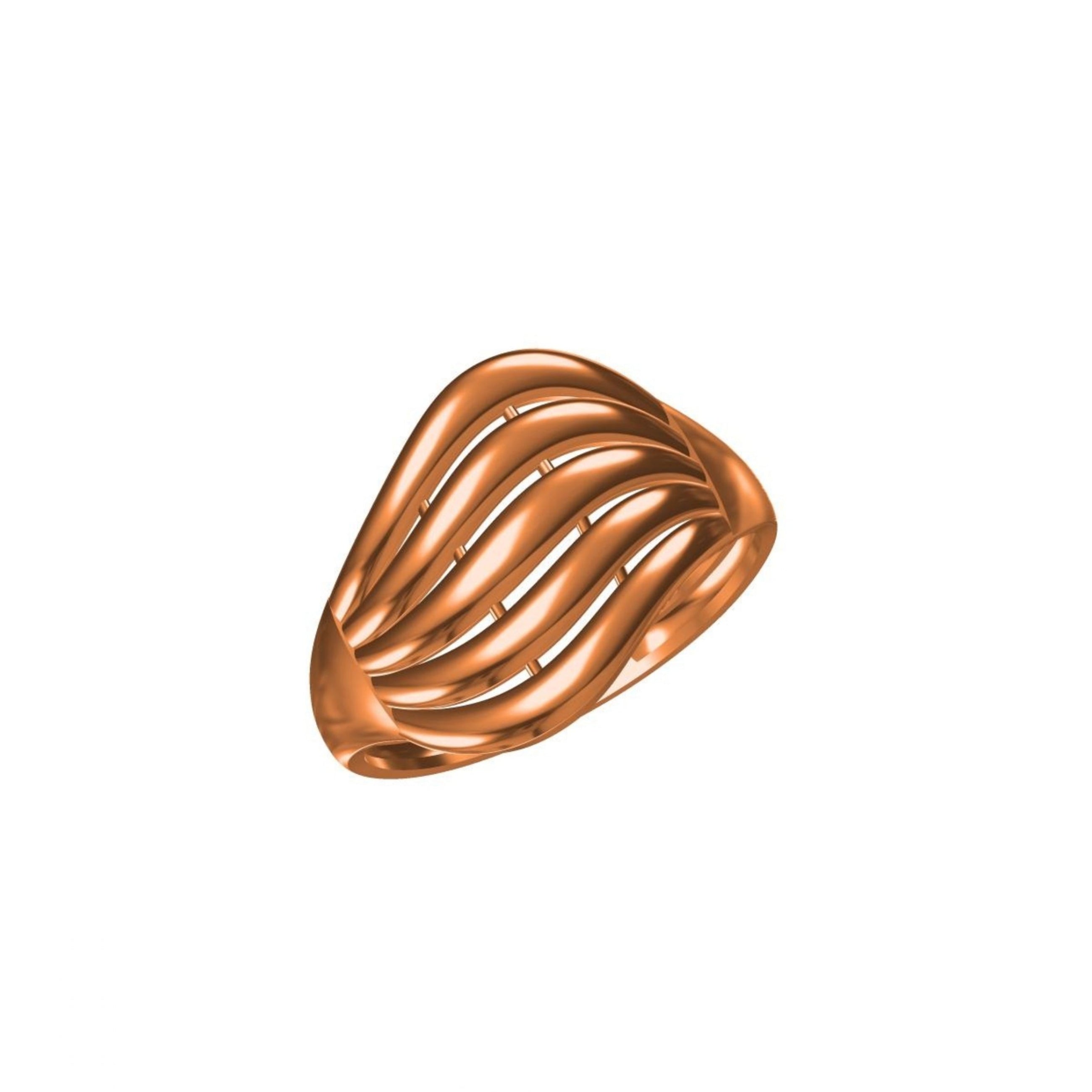 Designer womens casting ring