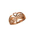 Designer womens casting ring