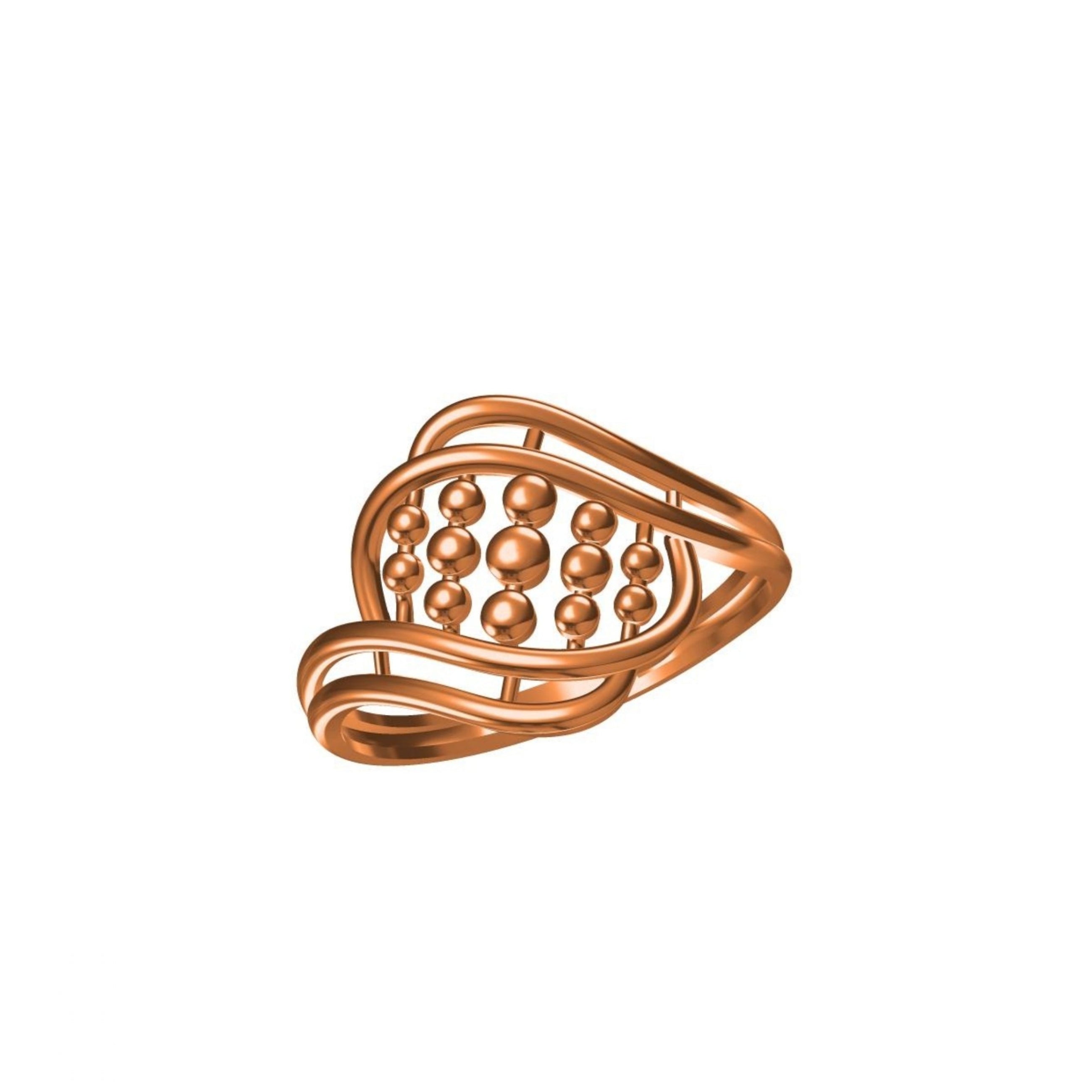 Designer womens casting ring