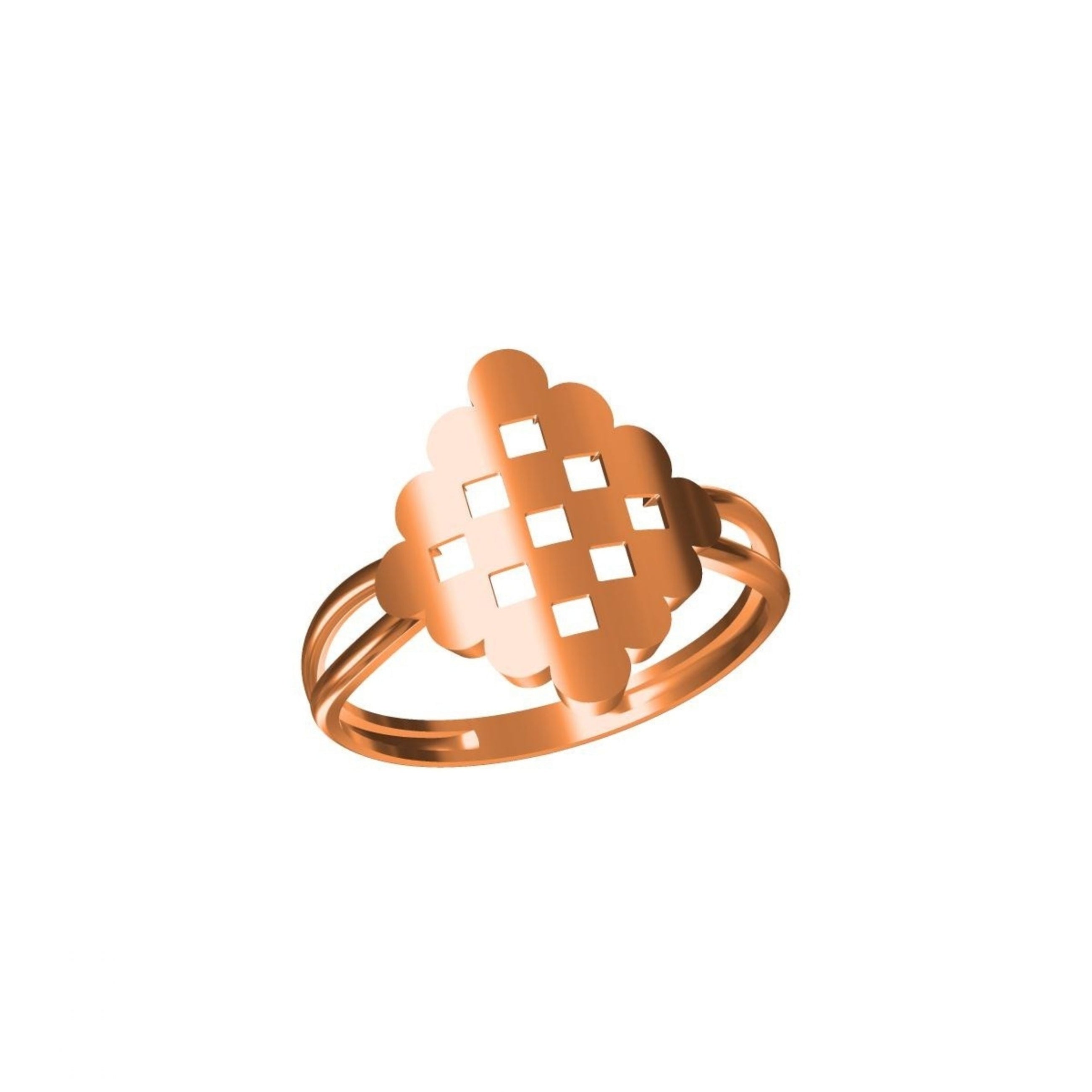 Designer womens casting ring