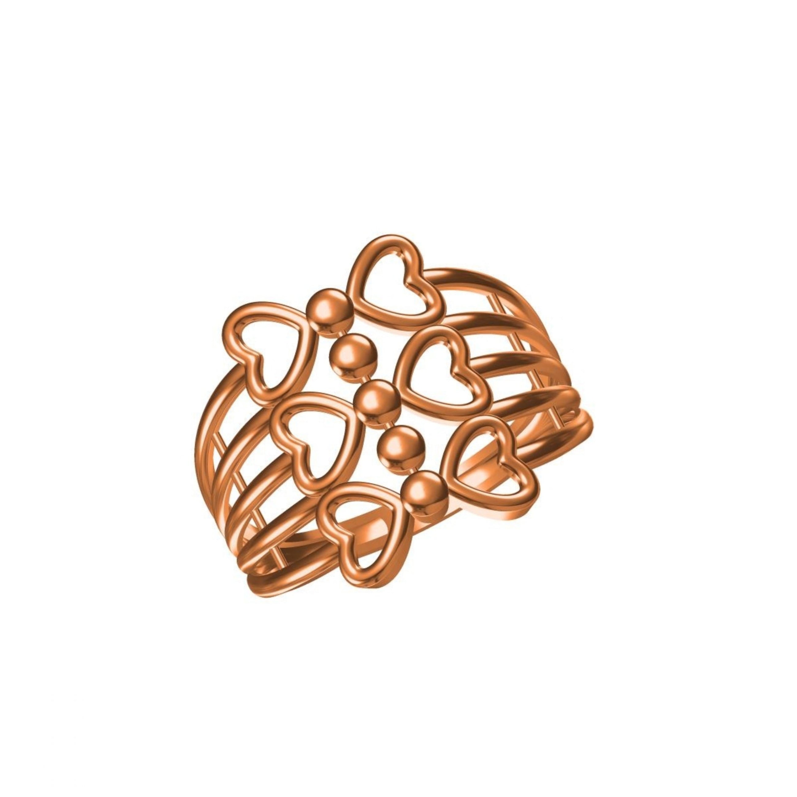 Designer womens casting ring