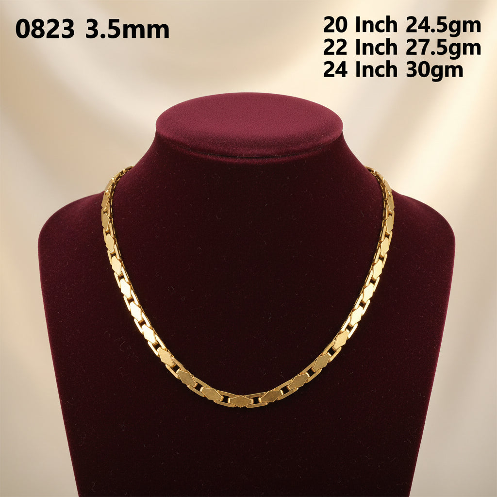 25gms Choko Type Casting chains-0823 #BB