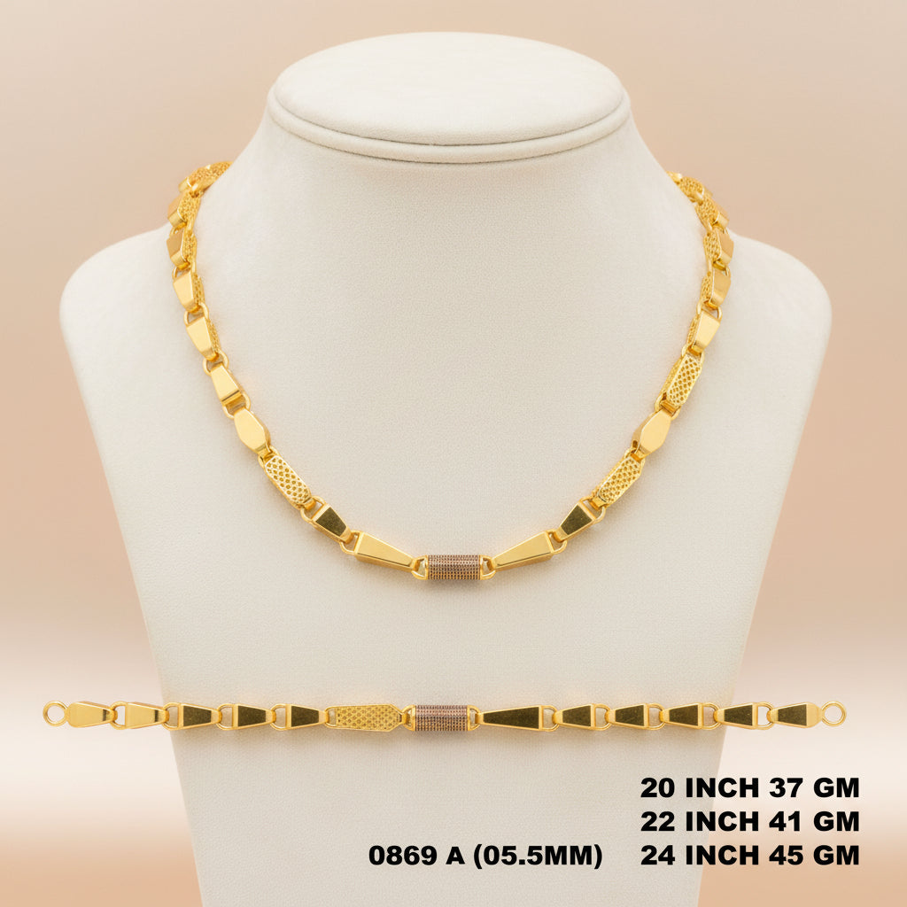 37gms Choko Type Casting chains-0869 A #BB