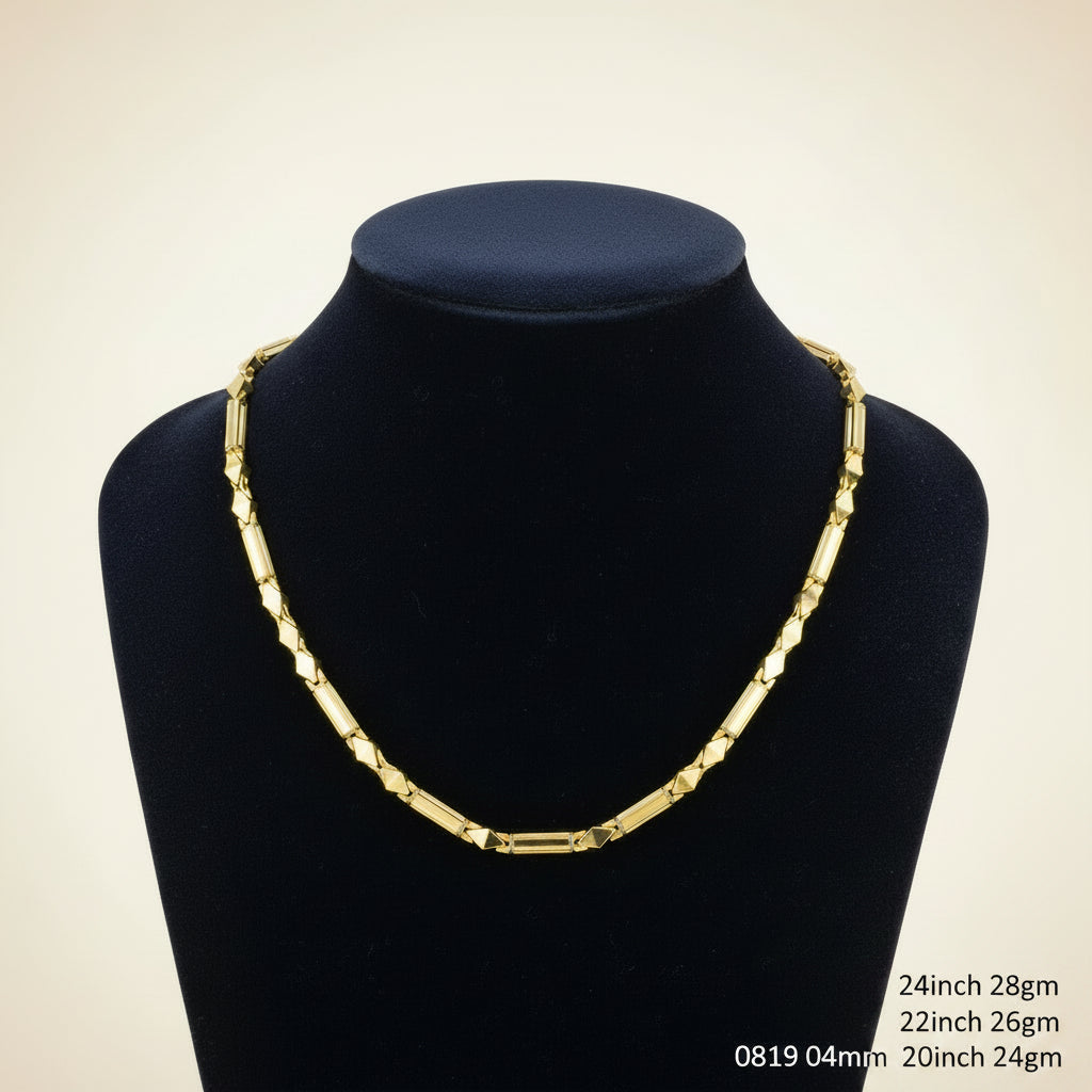 24gms Choko Type Casting chains-0819 #BB