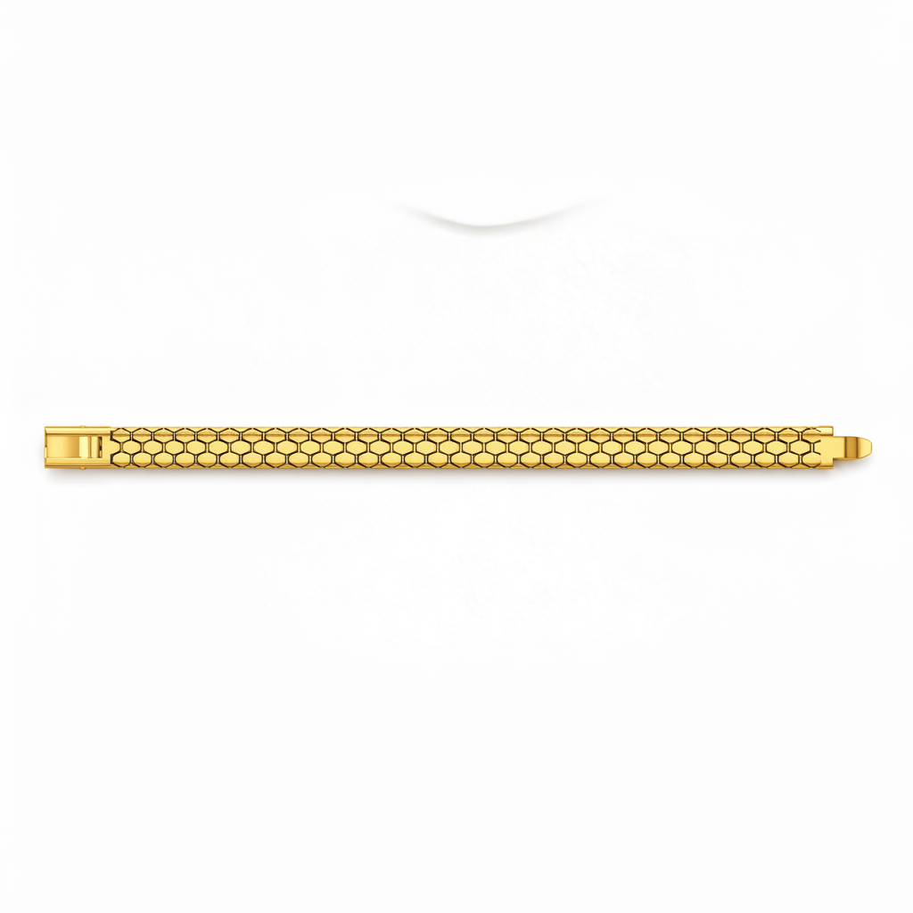 Three views of a gold chain bracelet on a white background: a top view showing a heart-shaped clasp with a small silver heart detail, a side profile showing the textured chain, and a front view showing a large oval gold clasp with a silver bow design.