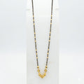 7gms Short Mangalsutra with ball pendant