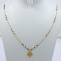 Short Mangalsutra with small pendant
