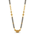 10gms Short Mangalsutra with ball pendant