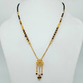 Flower pendant Short Mangalsutra