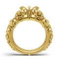 Rising Elephant design Electroforming kada