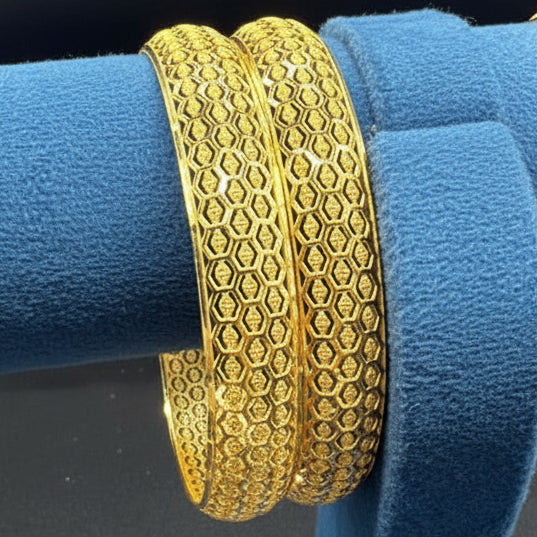 15gms Half round Bangles